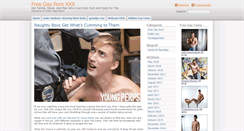 Desktop Screenshot of freegaypornx.com
